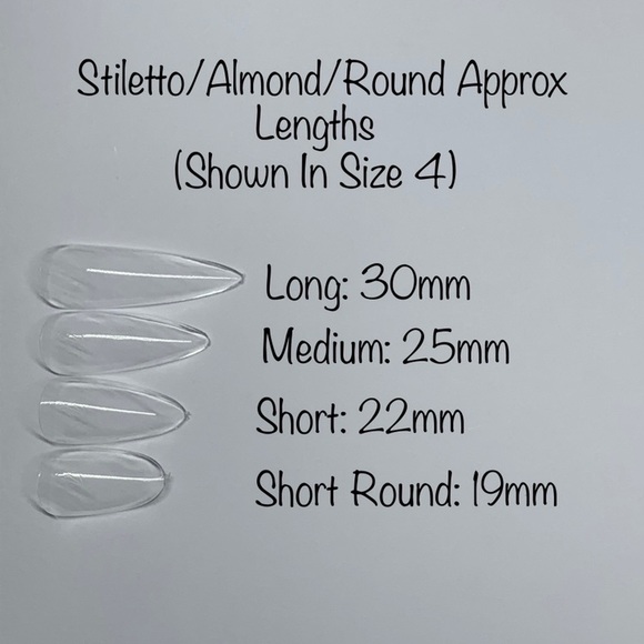 Classic White French Press On Nails - Picture 3 of 5